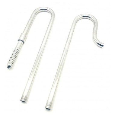 Whimar Stainless In-Out Maintenance Set 12/16 - Set di mandata aspirazione in acciaio inox per tubi 12/16