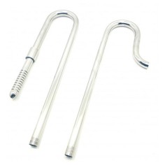 Whimar Stainless In-Out Maintenance Set In16/22 Out12/16 - Set in acciaio inox con mandata 12/16 e aspirazione 16/22