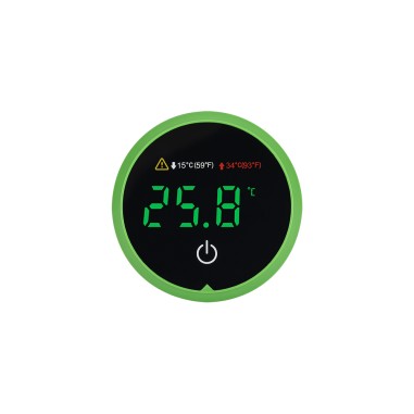 Whimar TR003 - Termometro Digitale Esterno con Display LCD e Allarme Temperatura