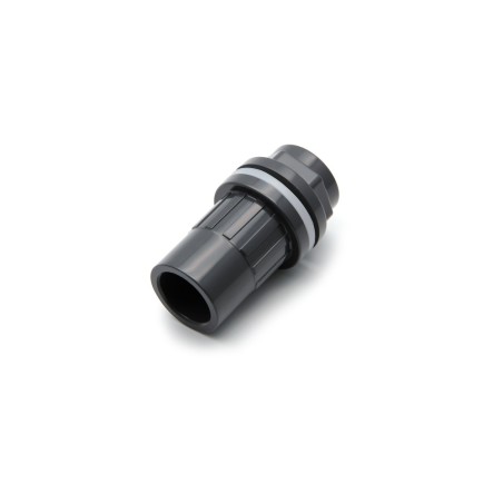 Aquariumline Attacco Serbatoio Bulkhead colore grigio ad incollaggio Ø32mm