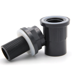 Aquariumline Attacco Serbatoio Bulkhead colore bianco ad... 2