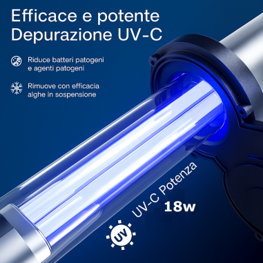 SunSun CPA-15000 - filtro pressurizzato con UV...