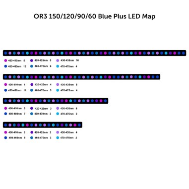 Orphek OR3 90 Blue Plus 40w - plafoniera LED per acquari marini