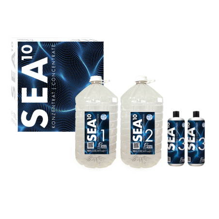 Fauna Marin Sea10 2x10L + 2x1L - Concentrato Liquido di Acqua Marina