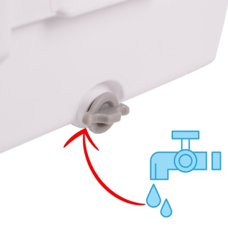 SunSun FG-4CF - tartarughiera in vetro con isolotto e filtro interno cm41×23×26h