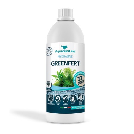 AquariumLine Green Fert 500ml - fertilizzante liquido per piante acquatiche