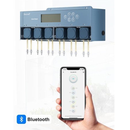 Jebao Doser Doser 5.6 - pompa dosometrica 6 canali Bluetooth con controllo tramite App