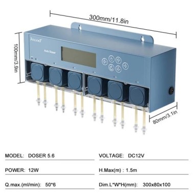 Jebao Doser Doser 5.6 - pompa dosometrica 6...