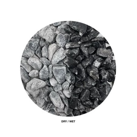 Wio Ryuoh Gravel Mix 5kg - ciottoli neri - da 10 a 40mm