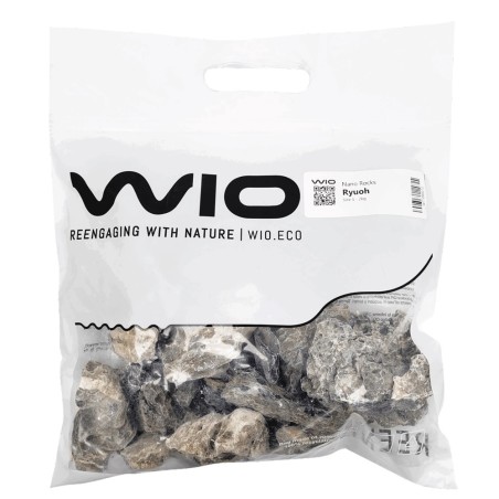 Wio Ryuoh Nano Stone 2kg - rocce grigio stratificato da 3 a 10cm