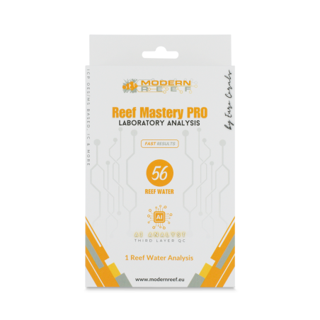 Modern Reef - Reef Mastery PRO 1-SET - test ICP di 56 parametri per acqua marina