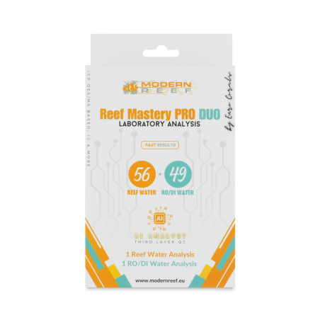 Modern Reef - Reef Mastery PRO DUO 1-SET - test ICP 56+49 parametri per acqua marina e RO/DI