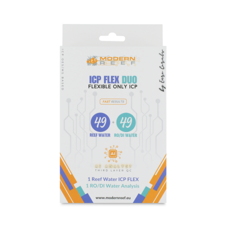 Modern Reef - ICP FLEX DUO 1-SET - test ICP 49+49 parametri per acqua marina e RO/DI