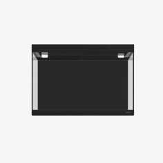 WaterBox acquario EDEN 40 Nero cm80x40x55h con...