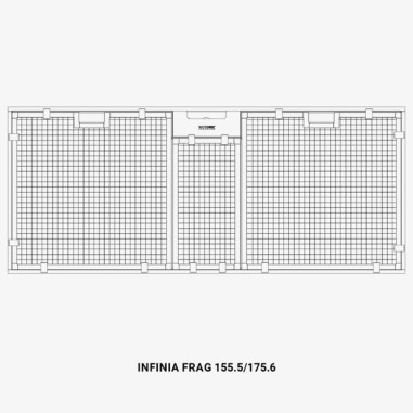 WaterBox Rete di copertura per INFINIA FRAG 175.6
