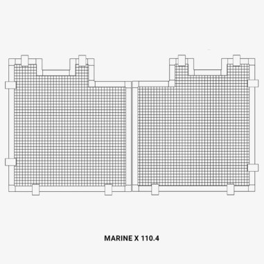 WaterBox Rete di copertura per MX 110.4