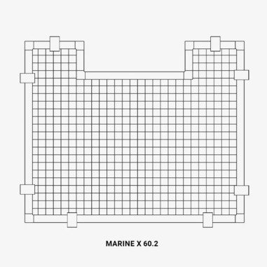WaterBox Rete di copertura per MX 60.2