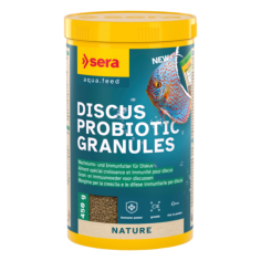 Sera Nature Discus Probiotic Granules - Mangime per la crescita dei Discus con probiotici