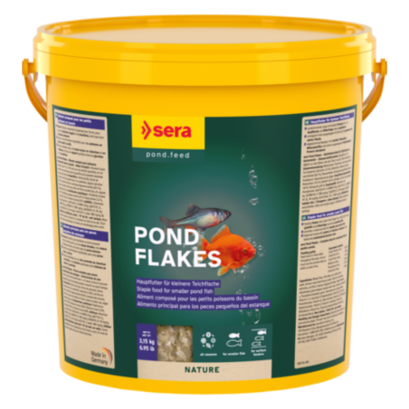 Sera Nature Pond Flakes - Mangime in Fiocchi per Pesci da Laghetto