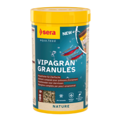 Sera Nature Vipagran Granules- Mangime completo in granuli morbidi con il 4 % di farina di insetti