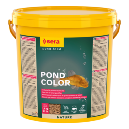 Sera Pond Color - Mangime per la Colorazione di Pesci da Laghetto