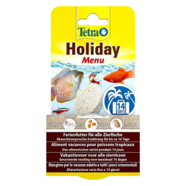 Tetra Holiday Menu 30gr - tris di mangimi per le vacanze
