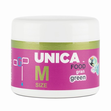 Linea Unica Green M 50gr - Mangime Vegetale in Granuli per dolce e marino