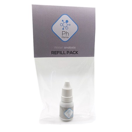 Linea Unica Refill Test Ph Marine - Controlla con precisione il grado di acidità dell'acqua dolce o marina