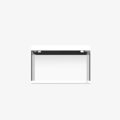 WaterBox acquario EDEN X 60 Bianco cm90x50x58h con...