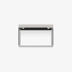 WaterBox acquario EDEN X 60 Pioppo cm90x50x58h con...