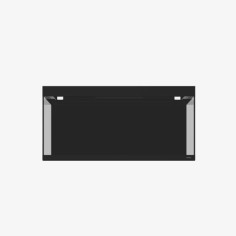 WaterBox acquario EDEN X 80 Nero cm120x50x58h con...