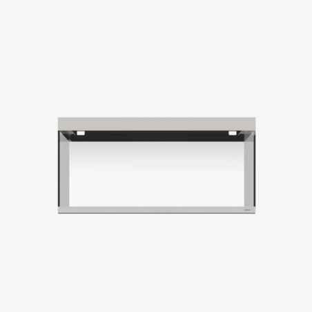 WaterBox acquario EDEN X 80 Pioppo cm120x50x58h con illuminazione FLED 46