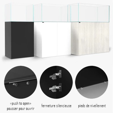 WaterBox ALU 3620 Bianco cm90x50x90h – Supporto...