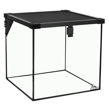 Diversa Sliding net Terrarium 30 - terrario con coperchio scorrevole 30x30x30cm