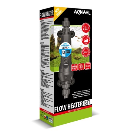Aquael Flow Heater BT – Riscaldatore Esterno Smart Bluetooth per Acquari 50–500 W