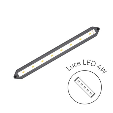 Aqpet Simply LED 30 nero - acquario cm39x22x30h...