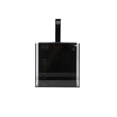 Aqpet Kubic 30 Rear Nero - vasca in vetro...