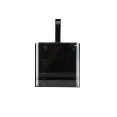 Aqpet Kubic 50 Rear Nero - vasca in vetro extrachiaro...