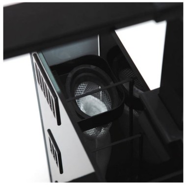 Aqpet Kubic 50 Rear Nero - vasca in vetro...