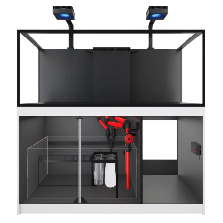 Red Sea REEFER Deluxe 625 G3 bianco cm 150x65x60h - 2xReefLed 170 a braccio, con sump, supporto e sistema di rabbocco