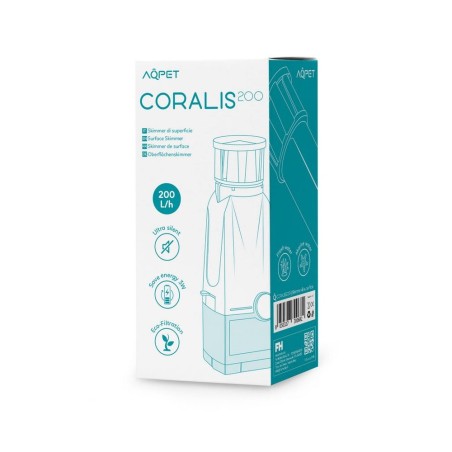 Aqpet Coralis 200 - Skimmer di superficie 200 L/h