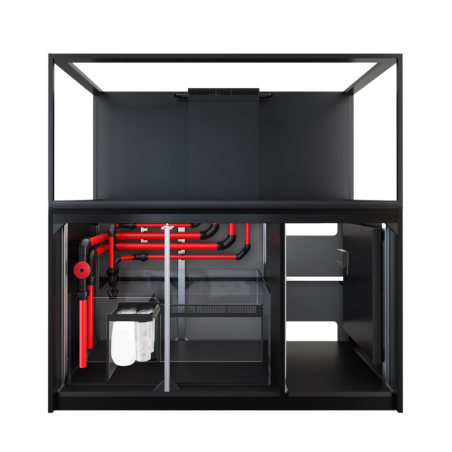 Red Sea REEFER S-700 G3 nero cm 150x68x65h - sump - supporto e sistema di rabbocco