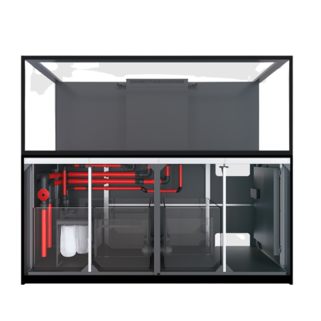 Red Sea REEFER S-850 G3 nero cm 180x68x65h - sump - supporto e sistema di rabbocco