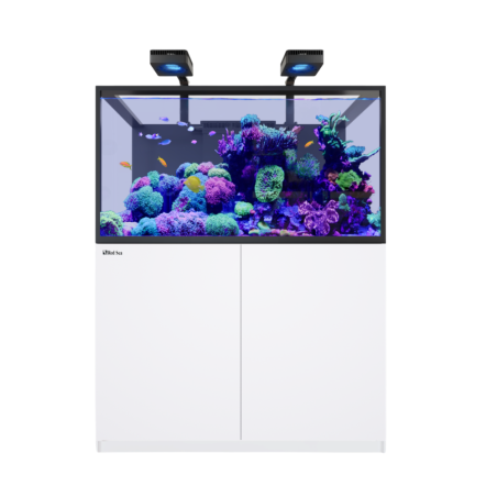 Red Sea REEFER Deluxe S-550 G3 bianco cm 120x68x65h - 2xReefLed 170 a braccio, con sump, supporto e sistema di rabbocco