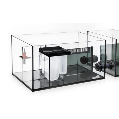 Red Sea REEFER Deluxe Peninsula s-700 G3 bianco cm 151x68x65h - 3x ReefLed 170 pendant - sump - supporto e sistema di rabbocco