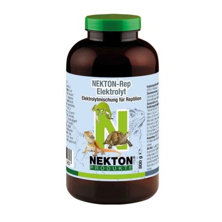 NEKTON-Rep Elektrolyt 800 g - favorisce l'equilibrio idro-elettrolitico nei rettili