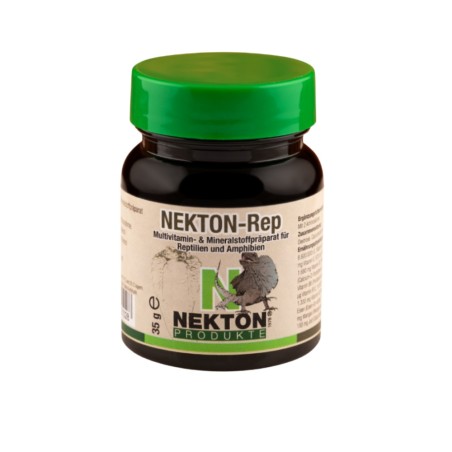 Nekton-Rep 35 g - Multivitaminico con Sali Minerali per anfibi e rettili