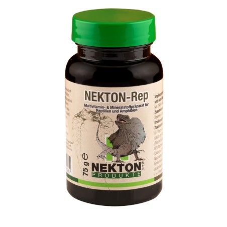 Nekton-Rep 75 g - Multivitaminico con Sali Minerali per anfibi e rettili