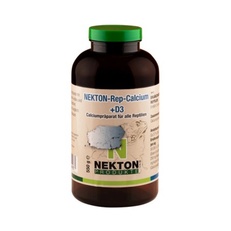 Nekton-Rep Calcium+D3 - 550 g – Integratore di calcio con vitamina D3