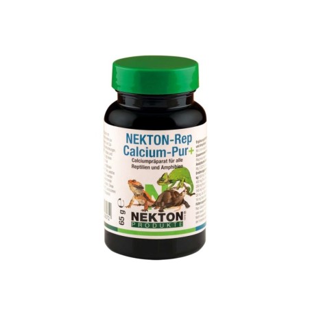 Nekton-Rep Calcium - Pur+ 65 g – Integratore di calcio e magnesio